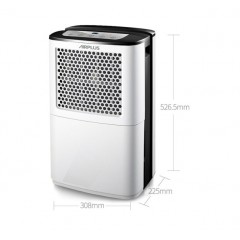 艾普莱斯（AIRPLUS） 美国 除湿机抽湿机家用静音地下室除湿器 AP10-602EE黑白色