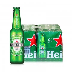 Heineken 喜力啤酒 小星星版 原装 进口啤酒 250mlX24瓶 整箱装