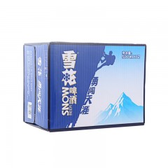 雪花啤酒（Snowbeer) 勇闯天涯 500mlX12听 整箱装