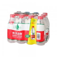 农夫山泉 饮用天然水 380mlX12 塑膜装