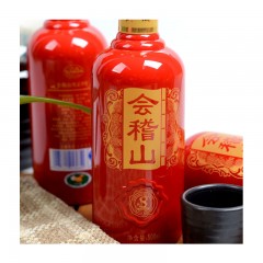 会稽山 纯和八年 14度 绍兴花雕酒 半干型 500mlX6瓶 整箱礼盒装