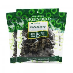 北大荒绿野 山珍干货 东北木耳 肉厚无根黑木耳家庭装450g（150gX3袋）