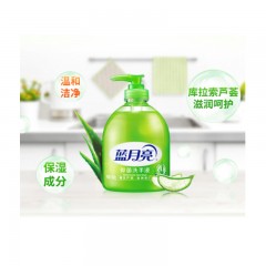 蓝月亮 芦荟抑菌 滋润保湿洗手液 500g瓶+500g瓶装补充装