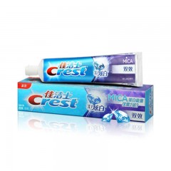 佳洁士（Crest）3D炫白双效牙膏 180克（新老包装,随机发货）
