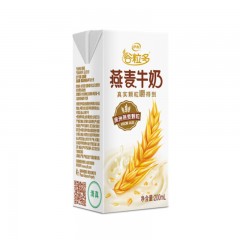 伊利 谷粒多 颗粒燕麦牛奶 200mLX12盒（早餐奶）