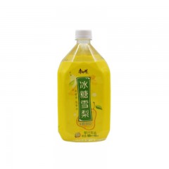 康师傅 冰糖雪梨 梨汁饮料 夏季果味饮品 大瓶装 1LX12瓶 整箱装