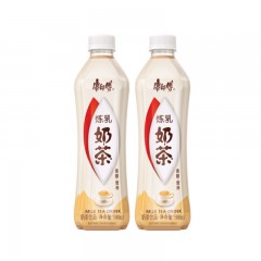 康师傅 奶茶饮料 炼乳味 500mlX15瓶 整箱装 (新老包装随机发货）