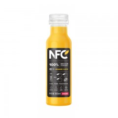 农夫山泉 NFC果汁饮料 100%NFC橙汁 300mlX24瓶 整箱装