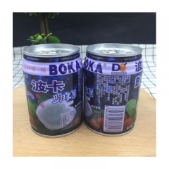 波卡 明珠果 荔枝汁味果肉果汁饮料 240mlX24罐