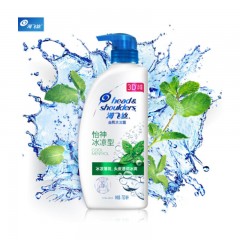 海飞丝 洗发水 怡神冰凉薄荷 持久去屑止痒清爽 750ml