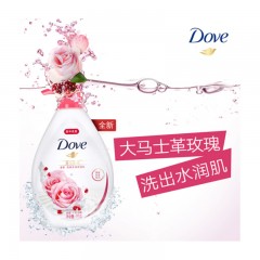 多芬(Dove) 沐浴露 清爽水润 甜悦水润沐浴乳 1000g