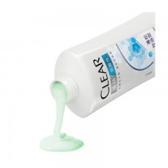 清扬(CLEAR) 女生去屑洗发水 弱酸性 蓬松控油型 500g （5.5小蓝瓶）