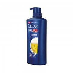 清扬(CLEAR) 洗发水 男士去屑洗发露 啤酒酷爽型 (氨基酸洗发) 500g