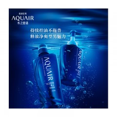 资生堂 水之密语（AQUAIR）男士控油净润泡沫 洗发露 500ml（男士无硅油泡沫洗发水 净爽控油）