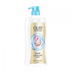 玉兰油 OLAY 沐浴露 雪莲香氛 美肌清爽 亮爽珍珠 无皂基 900ml 新旧包装随机发货