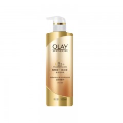 玉兰油 OLAY 烟酰胺 沐浴露 滋养臻护精华 沐浴乳 500ml  (滋养肌肤 身体小白瓶 小苍兰香氛 玻尿酸沐浴液)