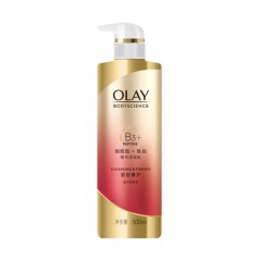 玉兰油 OLAY 烟酰胺 沐浴露套装 莹亮臻护500ml+紧致臻护500ml  (身体小白瓶 橙花蓝风铃香氛 维C沐浴乳)