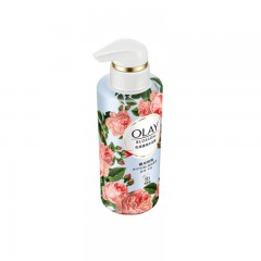 玉兰油 OLAY 花漾香氛 小花瓶 沐浴露 暮光玫瑰  英式玫瑰+琥珀香氛 柔润 平和 b3烟酰胺 300g