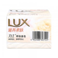 力士(LUX) 娇肤香皂 滋养柔肤 三块装 115gx3 (新老包装随机发放)