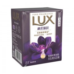 力士(Lux) 精油香氛 幽莲魅肤 香皂 115X3g