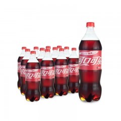 可口可乐 Coca-Cola 汽水 碳酸饮料 1.25LX12瓶 整箱装 可口可乐公司出品 新老包装随机发货