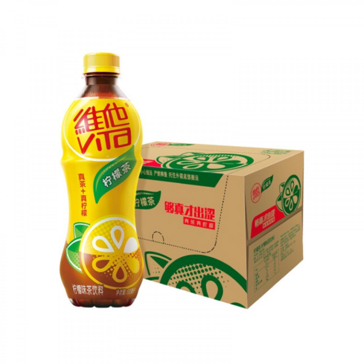 维他奶 维他柠檬茶饮料 500mlX15瓶 饮料整箱装