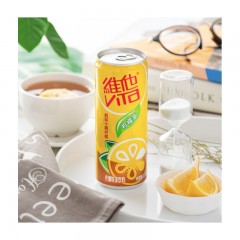 维他奶 维他柠檬茶饮料 铝罐装柠檬味红茶 正宗港式风味 310mlX24罐 家庭装