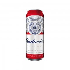 百威（BUDWEISER）百威啤酒 清啤 黄啤 500mlX12听 整箱装