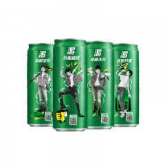 可口可乐出品 雪碧 Sprite 柠檬味 汽水 碳酸饮料 摩登罐 330mlX24罐 整箱装  新老包装随机发货