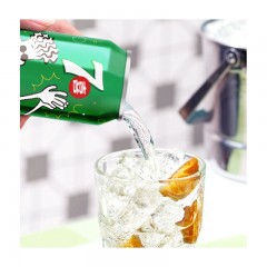 7喜可乐 七喜 7up 柠檬味 汽水 碳酸饮料 百事出品 330mlX24听 整箱装 (新老包装随机发货)