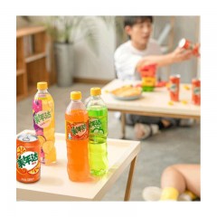 美年达可乐 Mirinda 橙味汽水 碳酸饮料 百事出品 330mlX24听 整箱装  (新老包装随机发货)