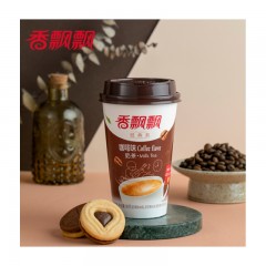 香飘飘 经典奶茶 咖啡味 椰果奶茶 装奶茶咖啡冲泡下午茶 80gX30杯 整箱装