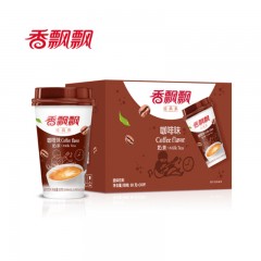 香飘飘 经典奶茶 咖啡味 椰果奶茶 装奶茶咖啡冲泡下午茶 80gX30杯 整箱装