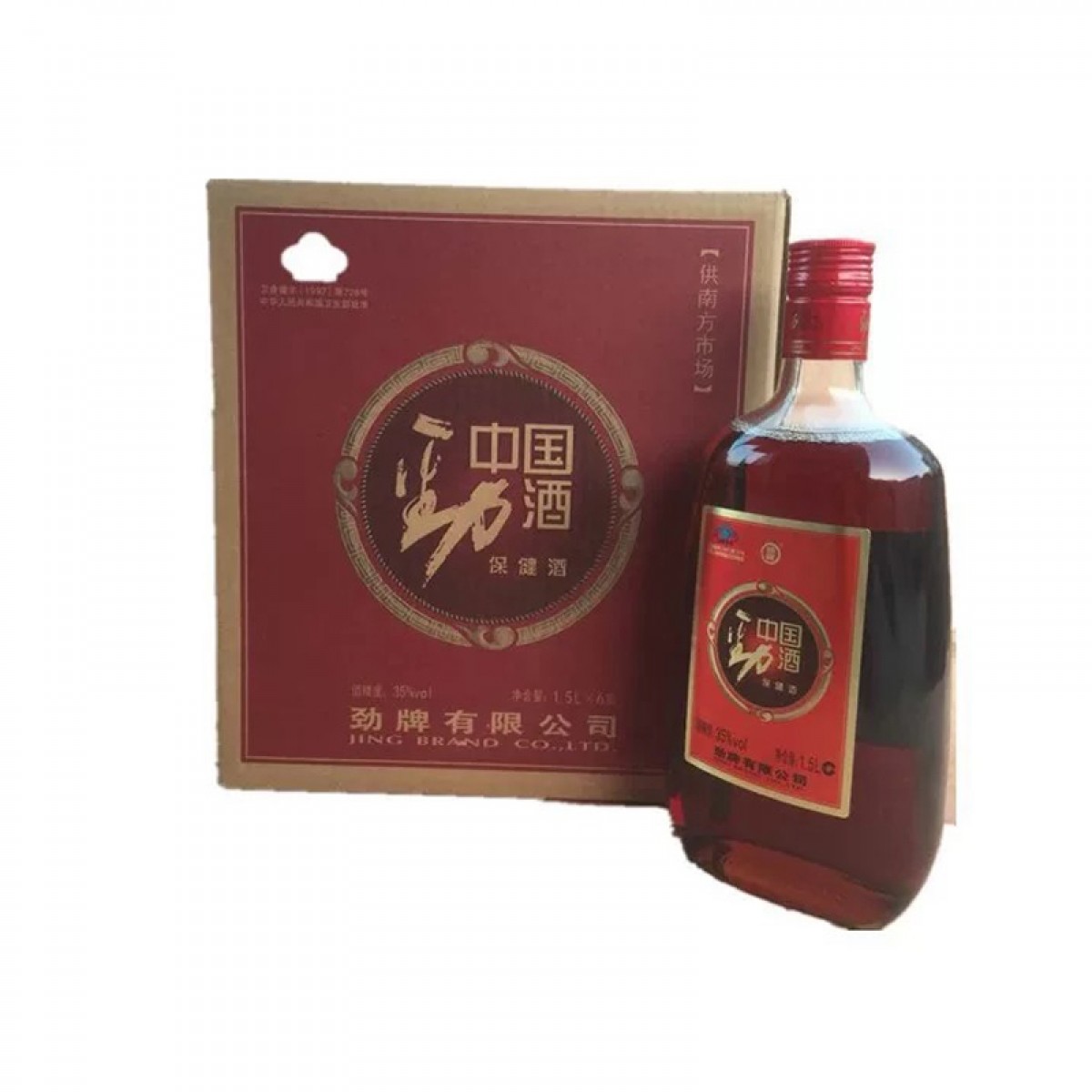 劲牌 中国劲酒 白酒 35%vol 1.5LX6 整箱装