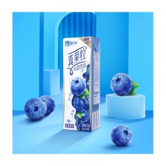 蒙牛 真果粒 蓝莓果粒 康美苗条装 真实大果粒 牛奶饮品 250mlX12盒