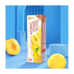 蒙牛（MENGNIU） 真果粒牛奶 黄桃果粒 250gX12盒