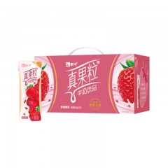 蒙牛 真果粒 牛奶饮品（草莓）250g×12 盒装