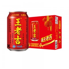 王老吉 凉茶 草本凉茶植物 清凉饮料 中华老字号 310mlX24罐 整箱装 ( 新老包装，随机发货）