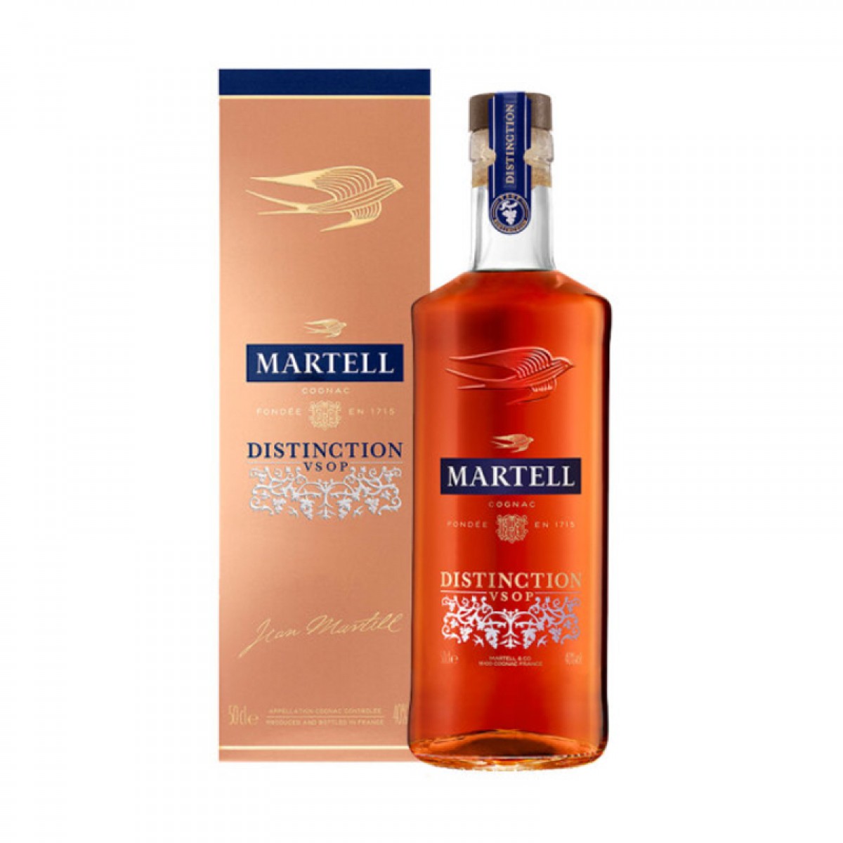 马爹利（Martell） 鼎盛 VSOP 干邑白兰地 洋酒 500ml