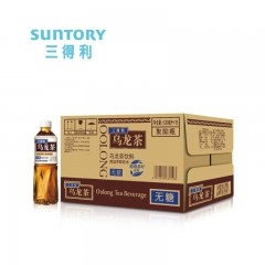 三得利（Suntory）乌龙茶饮料 无糖 500mlX15瓶 整箱装 新老包装随机发货