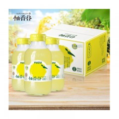 柚香谷（YUZUVALLEY）宋柚汁双柚汁复合果汁饮料 原果研磨0脂无负担 送礼佳品 300gX20瓶 整箱装